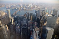 30 Brooklyn, Manhattan Bridge, Brooklyn Bridge, Liberty Plaza, 4 World Trade Center, One Chase Manhattan Plaza, 60 Wall St, 40 Wall St Trump Building